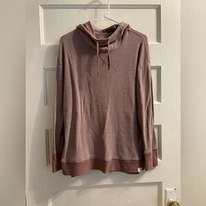 Purple Waffle Hoodie Pullover